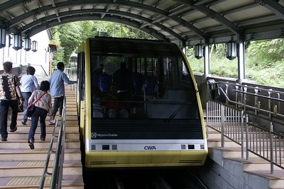 帆柱ケーブル、「皿倉登山鉄道」に改称 画像