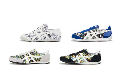 オニツカタイガーに『nowartt』のグラフィックが合体…コラボ第2弾 画像