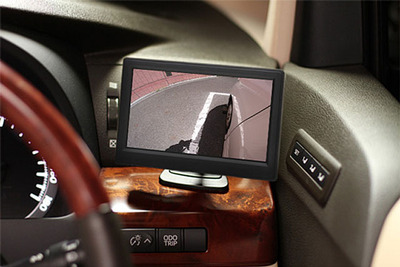 キャストレード、5型カラーワイドモニタを発売… 映像信号連動電源ON機能付 画像