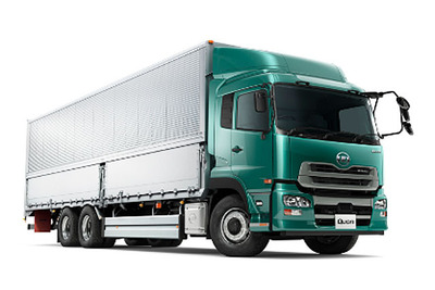 UDトラックス、大型トラック クオン 17車型の燃費を改善 画像