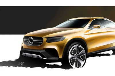 【上海モーターショー15】メルセデス のコンセプト GLC クーペ 、画像がリーク 画像