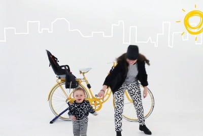 自転車に連結するベビーカー「pahoj」 画像