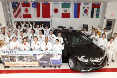 ホンダの米イーストリバティ工場、累計生産500万台…26年で達成 画像