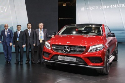 【上海モーターショー15】メルセデス GLE クーペ 、中国初公開…SUVクーペの序章 画像