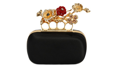 まるで花の芸術…アレクサンダー・マックイーンのクラッチバッグ 画像