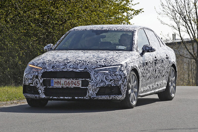 アウディ S4 次期型をスクープ! よりスポーティ&ダイナミックに 画像