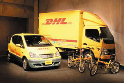 DHLが「グリーンロジスティクス」開始 画像