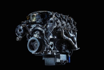シボレー カマロ 次期型、エンジンとマフラーも先出し公開 画像