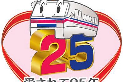 大阪モノレール、開業25周年の記念列車運行…5月31日 画像