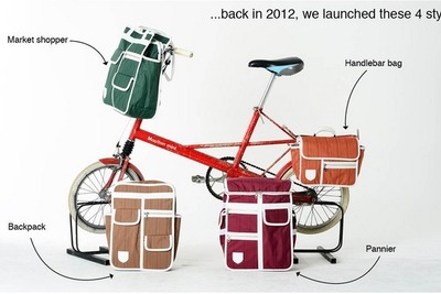 自転車用のバッグシリーズ「Goodordering Cycling bags2.0」 画像