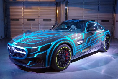 メルセデス AMG GT が仮面ライダーの新たなライバルに…? 8月公開の映画で「ドライブ」! 画像
