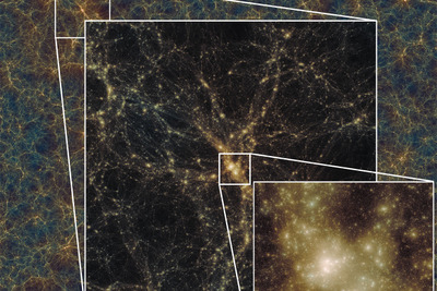 スパコン「京」と国立天文台「アテルイ」活用、宇宙構造形成の大規模シミュ実施 画像