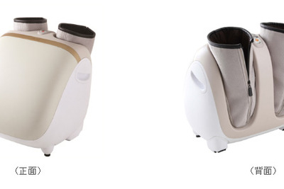 「しぼり」と「つかみ」…6つのエアーバッグとローラーによる快感マッサージャー 画像