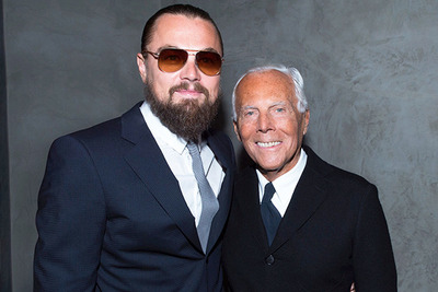 「アルマーニ」40周年を祝うディカプリオの姿がまるで別人と話題 画像