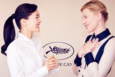 綾瀬はるか、カンヌ入り…ケイト・ブランシェットと美肌同士の対面 画像