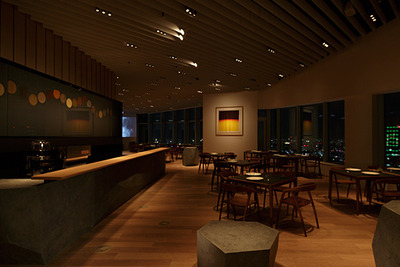 六本木ヒルズに、森美術館が厳選したアートを堪能できるカフェ 画像