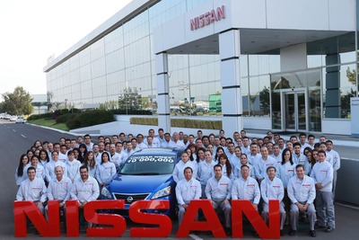日産、メキシコ累計生産が1000万台…およそ50年で達成 画像