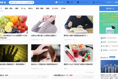 Q&Aサービス「LINE Q」…ハイレベルユーザーの知識・経験を抽出 画像