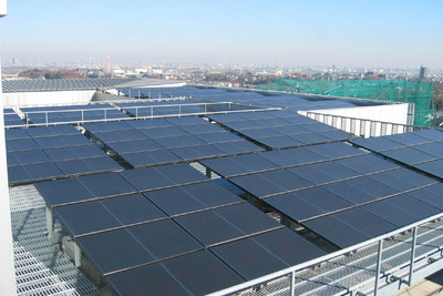 ホンダ、地元自治体と太陽電池量産工場設置で協定 画像