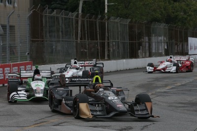 【INDYCAR 第10戦】ニューガーデン2勝目達成、CFHレーシングが1-2…琢磨は10位 画像