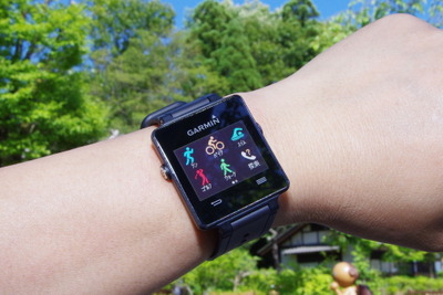 【GARMIN vivoactive J インプレ前編】Apple Watchに似てApple Watchに非ず？ カスタム自在の万能型スマートウォッチ 画像