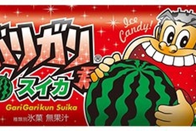夏の風物詩…「ガリガリ君」に、リアルな食感をめざしたスイカ味 画像