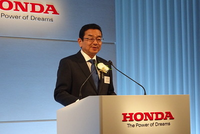 ホンダ八郷新社長「チームホンダ一丸で」…都内で就任パーティー 画像