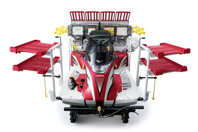 ヤンマー、赤と白が映える新型乗用田植機を発売…KEN OKUYAMAデザイン 画像