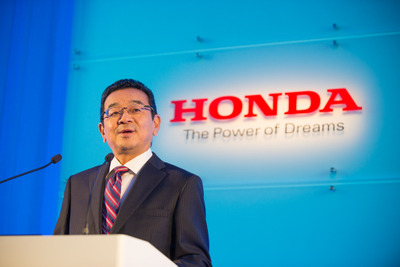 ホンダ八郷社長「チームホンダでチャレンジングな商品を」…就任会見で抱負 画像