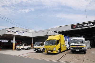 トラック・バス用タイヤ販売店の知られざる世界…国内トップレベルの現場を見た 画像
