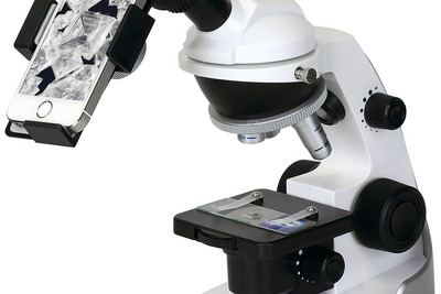 スマホを取り付け撮影できる顕微鏡…最大200倍まで拡大 画像