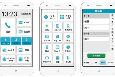 gooスマホ、シニア&初心者向けホームアプリを独自開発 画像