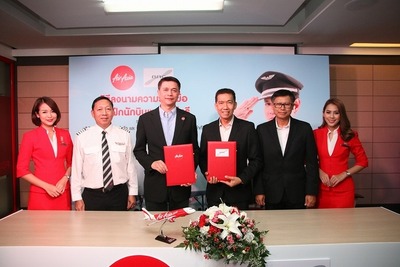 タイ・エアアジア、操縦士訓練学校と提携…年70人以上を育成 画像