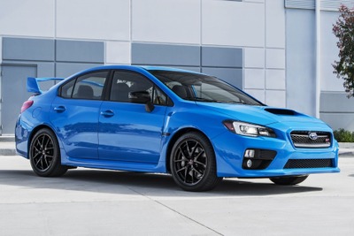 スバル WRX STI にもハイパーブルーな限定車…米国で700台 画像