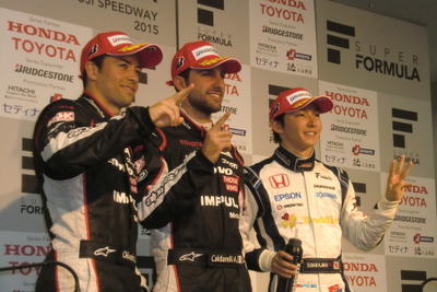 【スーパーフォーミュラ 第3戦】星野一義監督のインパルが予選1-2…可夢偉は6位 画像