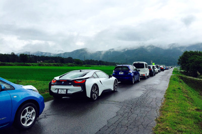 【ジャパンEVラリー白馬2015】EVパレードにフォーラム、トークショーにはタレントのはなさんも 画像