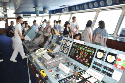 「船長」を子供がなりたい職業に...日本郵船が 飛鳥II ほか船内見学会 画像