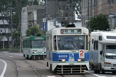 函館市電、「函館港まつり」開催で増発や部分運休…花電車も運転 画像