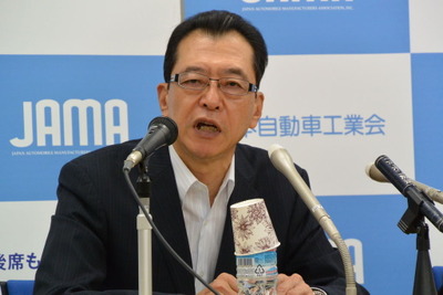 自工会池会長、国内販売「相変わらず厳しい状況が続いている」 画像