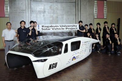 工学院大学、新開発のソーラーカーを公開…ワールドソーラーチャレンジに参戦 画像