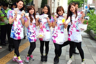 「信号守らせ隊」が自転車事故ワースト1を払拭…ちゃりん娘も応援 画像