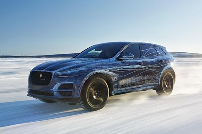 ジャガーの新型SUV、「F-PACE」…耐寒/耐熱テストの様子を公開 画像