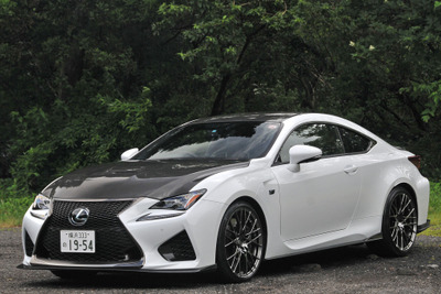 【ワークスカー イッキ乗り】しなやかな走りの RC F CCSコンセプト、ピシッと締め上がった ヴェルファイア…TRD 画像