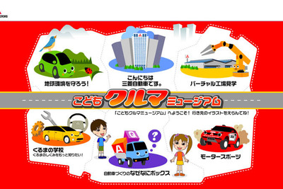 三菱自動車、小学生向け自動車相談室を開設 画像