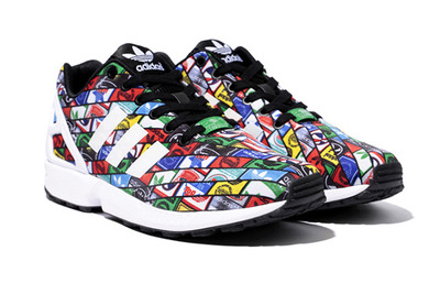 アディダス名作のアイコンをアッパーにコラージュした新作シューズ 画像