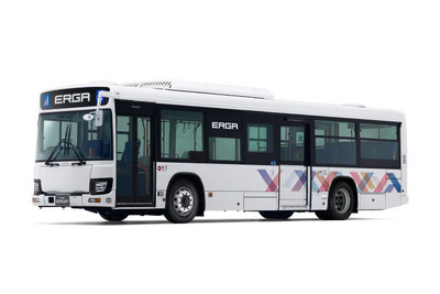いすゞ、大型路線バス エルガを15年ぶりにフルモデルチェンジ 画像