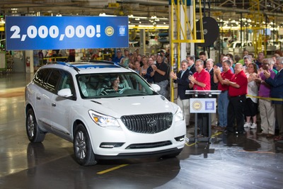 GMの米SUV工場、累計生産200万台…9年で達成 画像