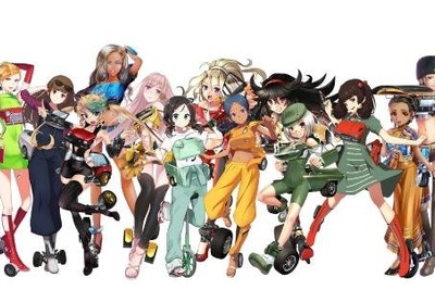 さまざまなクルマを擬人化…ゲーム「レーシング娘。」で監督気分 画像