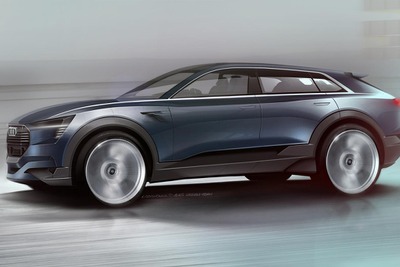 【フランクフルトモーターショー15】アウディ、e-トロン・クワトロコンセプト 初公開へ…SUVの市販EVを示唆 画像