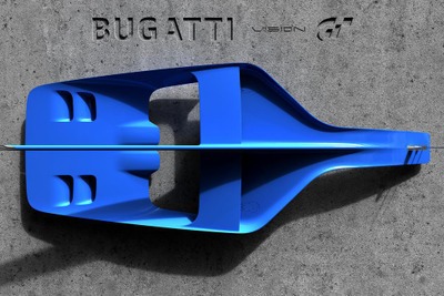 【フランクフルトモーターショー15】ブガッティの「ビジョン・グランツーリスモ」、初公開へ 画像